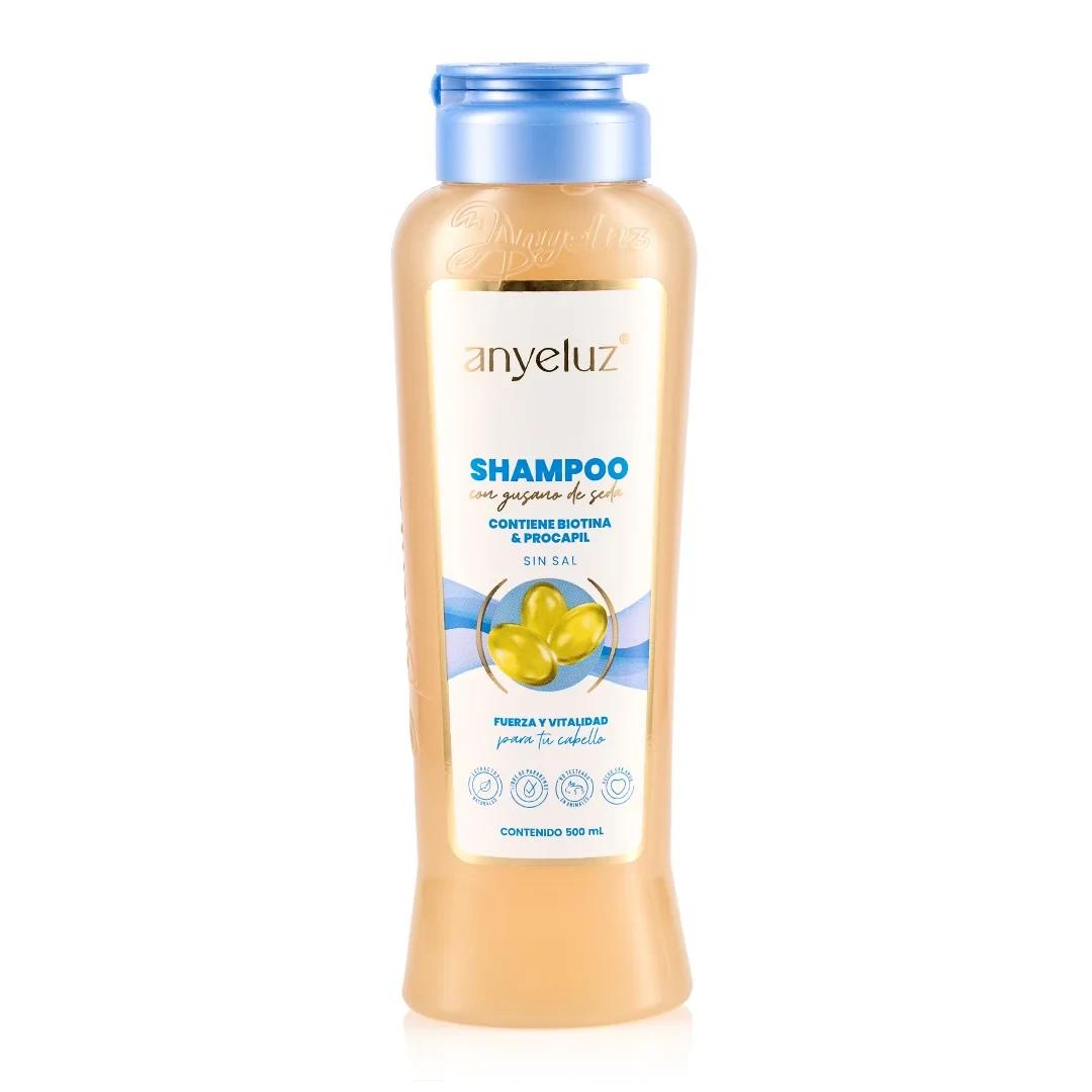 Shampoo Con Gusano De Seda Shampoo Con Gusano De Seda