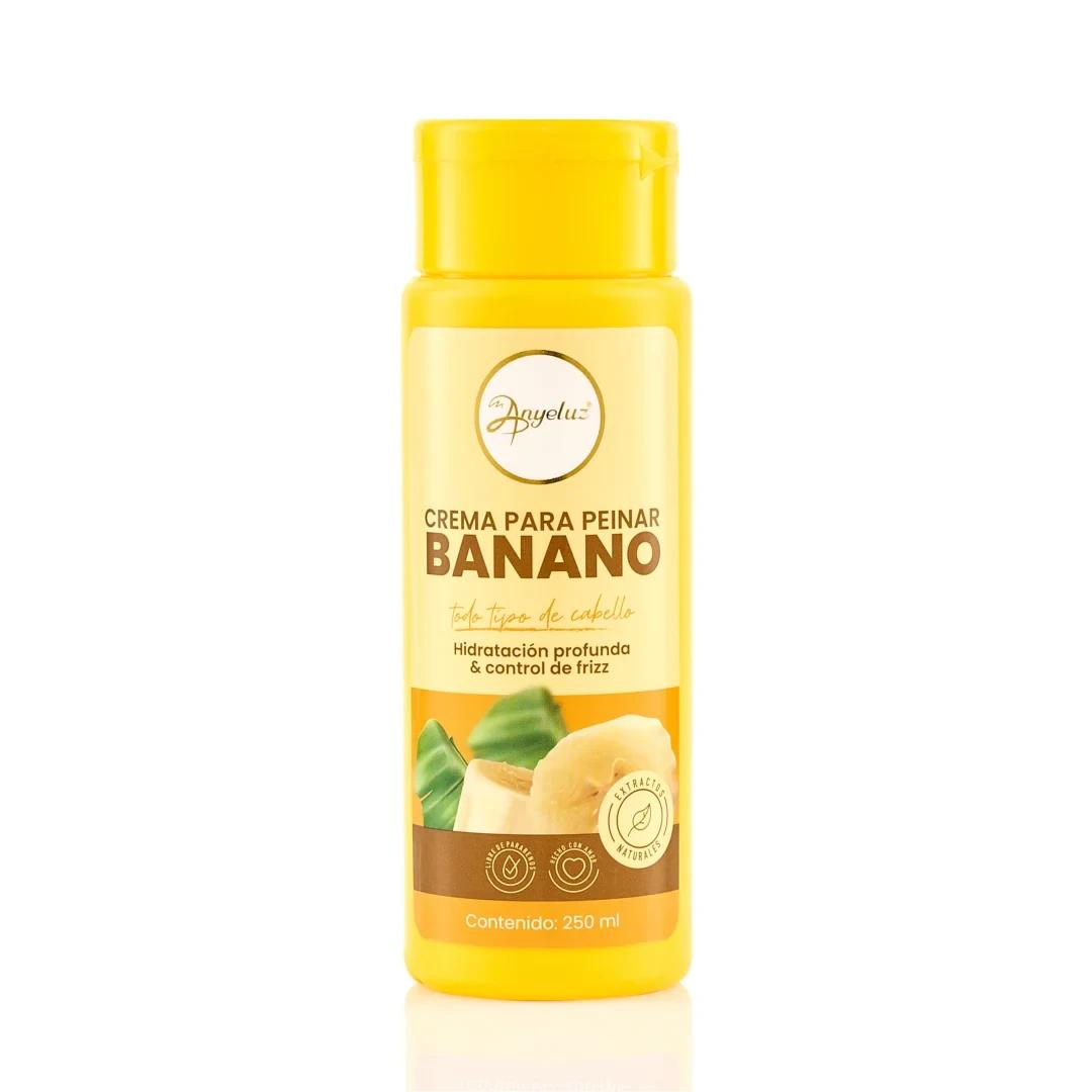 Crema Para Peinar Con Banano Crema Para Peinar Con Banano