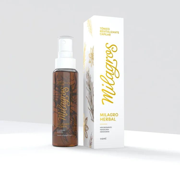 Tónico Revitalizante Capilar Milagro Herbal (tónico con romero) Tónico Revitalizante Capilar Milagro Herbal (tónico con romero)