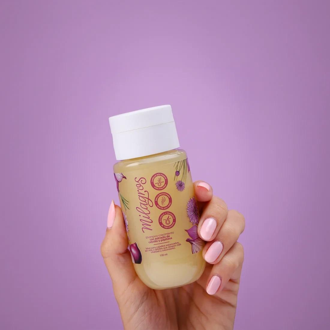 Shampoo Crecimiento Con Extracto de Cebolla y Péptidos Mini Shampoo Crecimiento Con Extracto de Cebolla y Péptidos Mini
