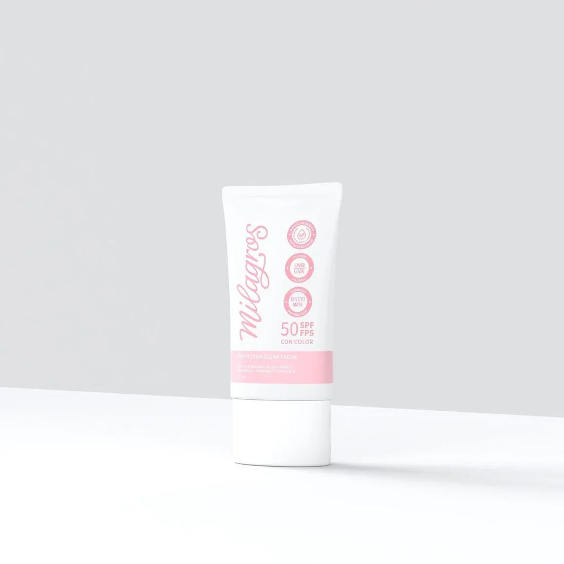 Protector Solar Facial con Color Protector Solar Facial con Color